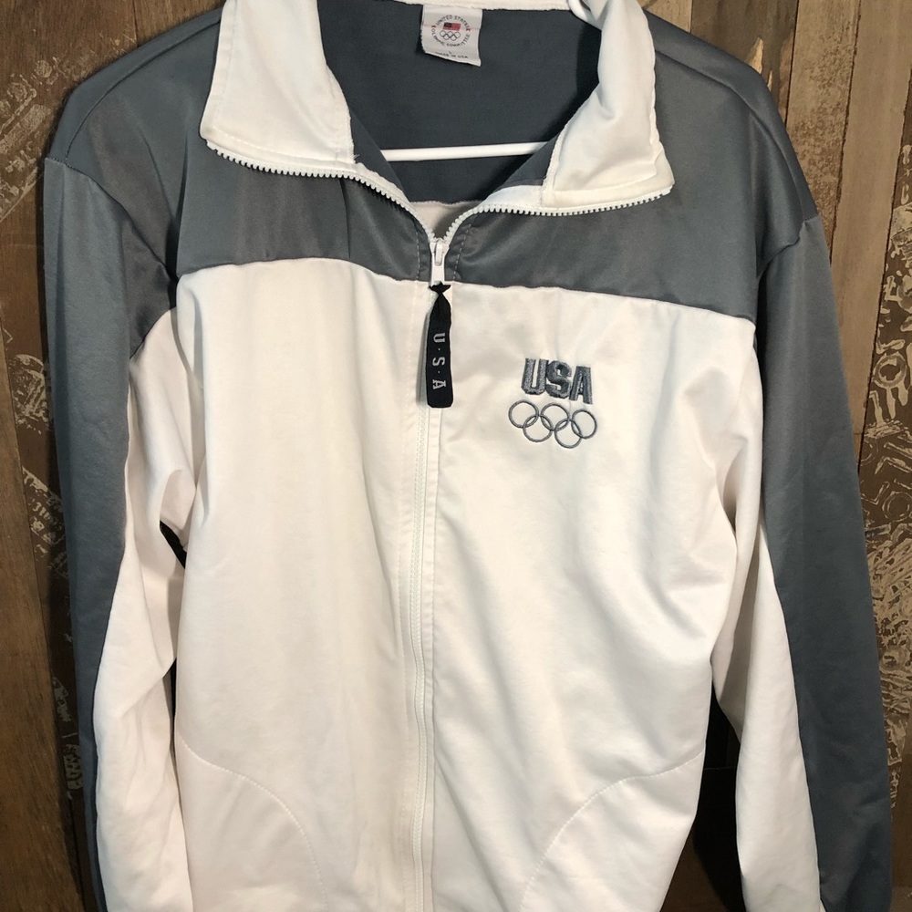 Rare vintage olympic committee fleece jacket